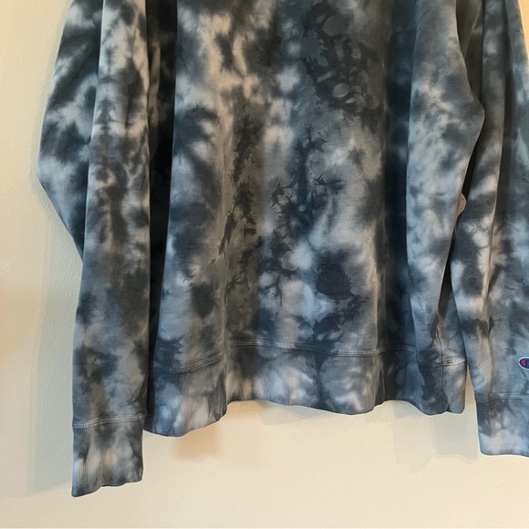 Champion Relaxed Fleece Dip Dye Crew Sweatshirt - Picture 6 of 12